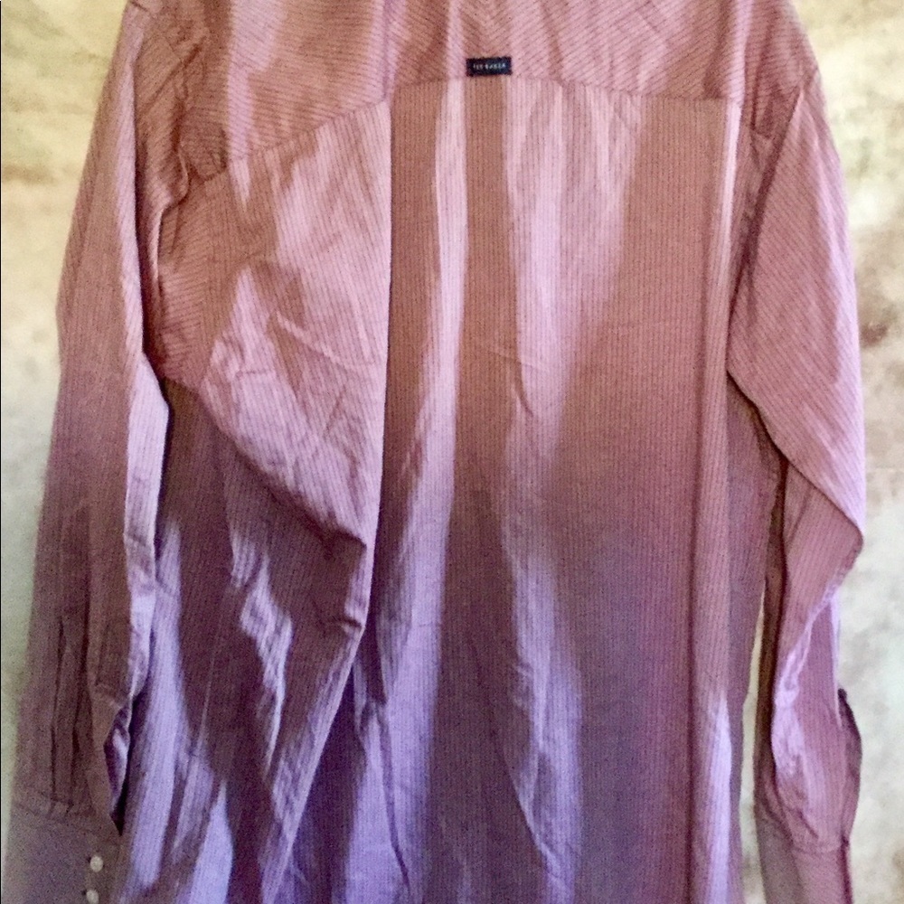 Ted Baker Men’s dress shirt size 16 1/2 - Picture 2 of 3